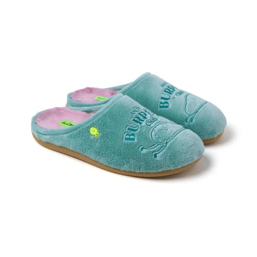 HOT POTATOES Damen Sunburg Hausschuh, aquamarin, 40 EU von HOT POTATOES