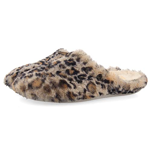 HOT POTATOES Damen rosholt Hausschuh, Leopard, 36 EU von HOT POTATOES