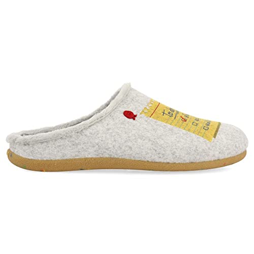 HOT POTATOES Herren Finger Hausschuh, grau, 40 EU von HOT POTATOES