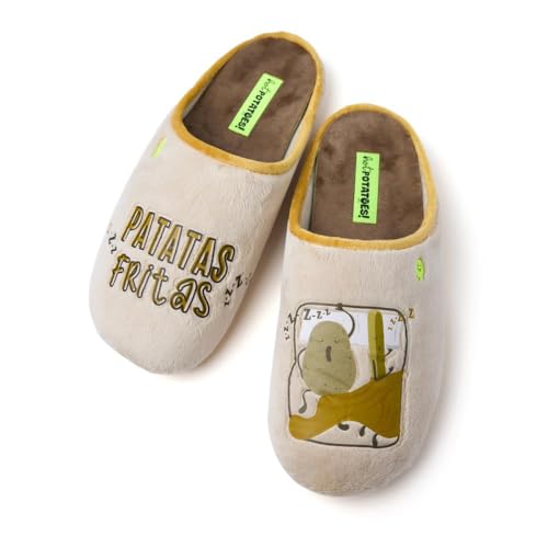 HOT POTATOES Herren Newaygo Hausschuh, beige, 45 EU HOT POTATOES Herren Newaygo Hausschuh, beige, 45 EU von HOT POTATOES
