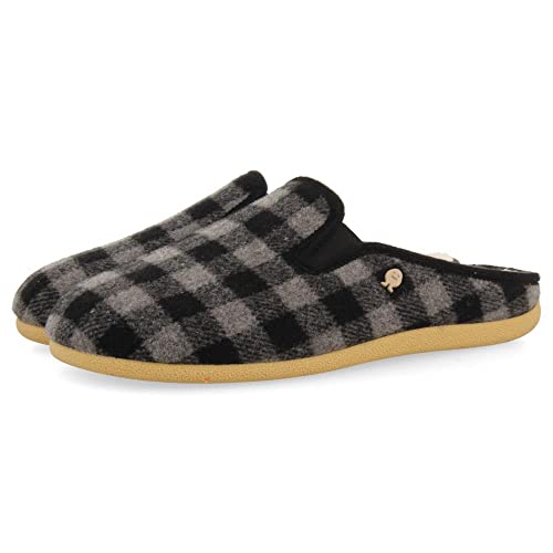 HOT POTATOES Herren Peggau Hausschuh, grau, 43 EU HOT POTATOES Herren Peggau Hausschuh, grau, 43 EU von HOT POTATOES