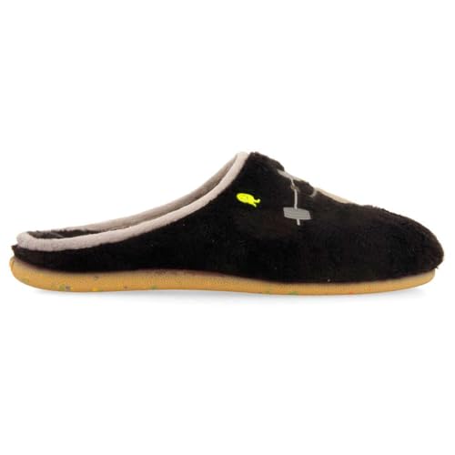 HOT POTATOES Herren Rutledge Hausschuh, Schwarz, 43 EU HOT POTATOES Herren Rutledge Hausschuh, Schwarz, 43 EU von HOT POTATOES