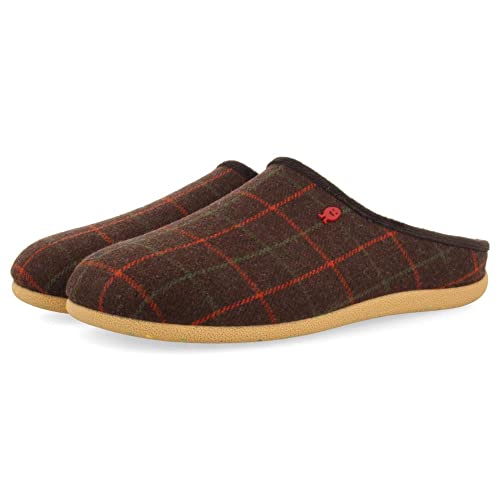 HOT POTATOES Herren Vidovec Hausschuh, braun, 40 EU HOT POTATOES Herren Vidovec Hausschuh, braun, 40 EU von HOT POTATOES
