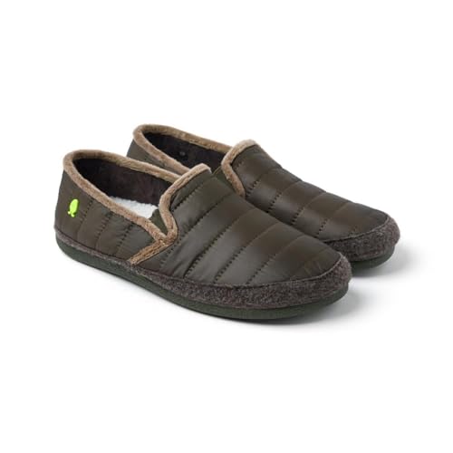 HOT POTATOES Herren Wykoff Hausschuh, kaki, 43 EU von HOT POTATOES