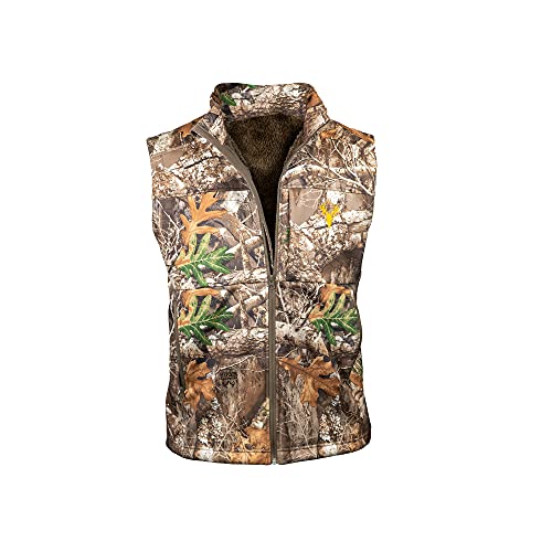 HOT SHOT Herren Camo Softshell Weste, Realtree Edge, Large von HOT SHOT