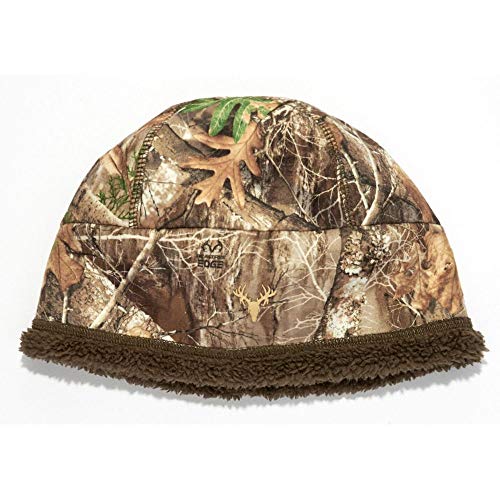 HOT SHOT Herren Camo Twister Stormproof Beanie - Realtree Edge Outdoor Jagd Camouflage, Realtree Edge, Einheitsgröße von HOT SHOT