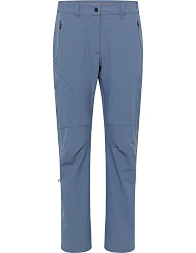 HOT sportswear Damen Wanderhose BAVELLA Normalgröße, 40, Smoke Blue von HOT sportswear