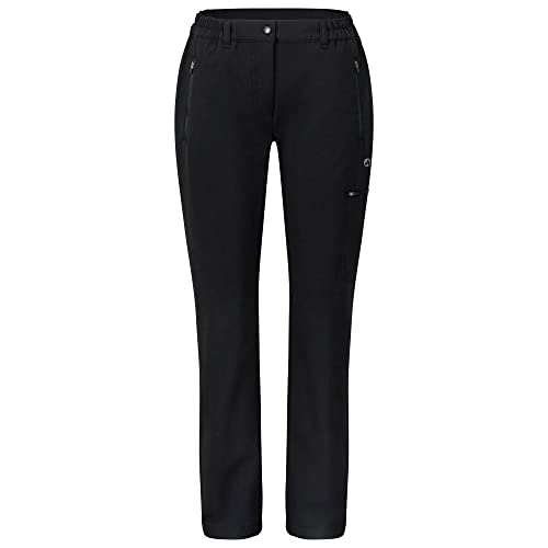 HOT sportswear Damen-Wanderhose Bergen Hot Kurzgröße, 17, Black von HOT sportswear