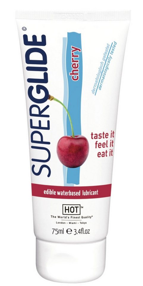 HOT Gleitgel 75 ml - HOT Superglide waterbased cherry 75ml von HOT