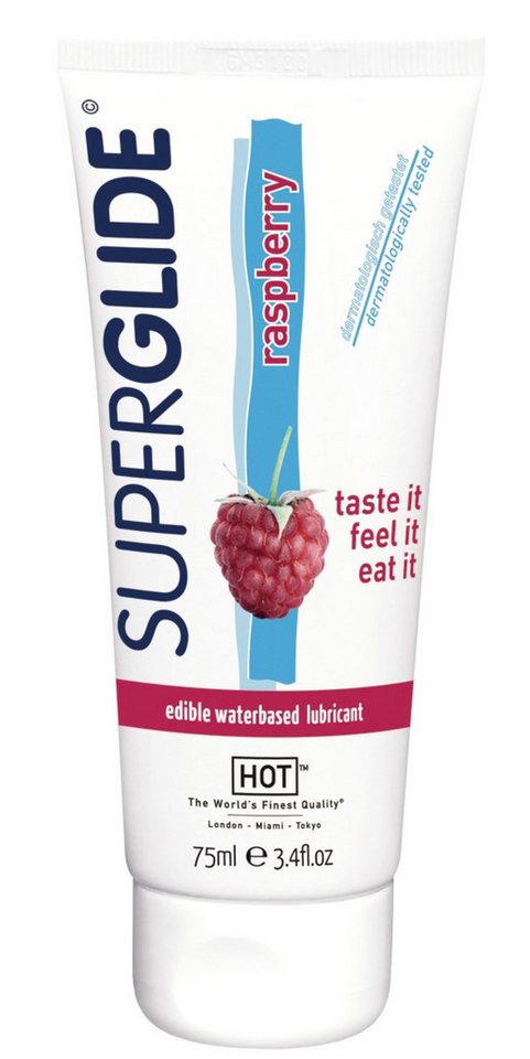 HOT Gleitgel 75 ml - HOT Superglide waterbased raspberry 75ml von HOT