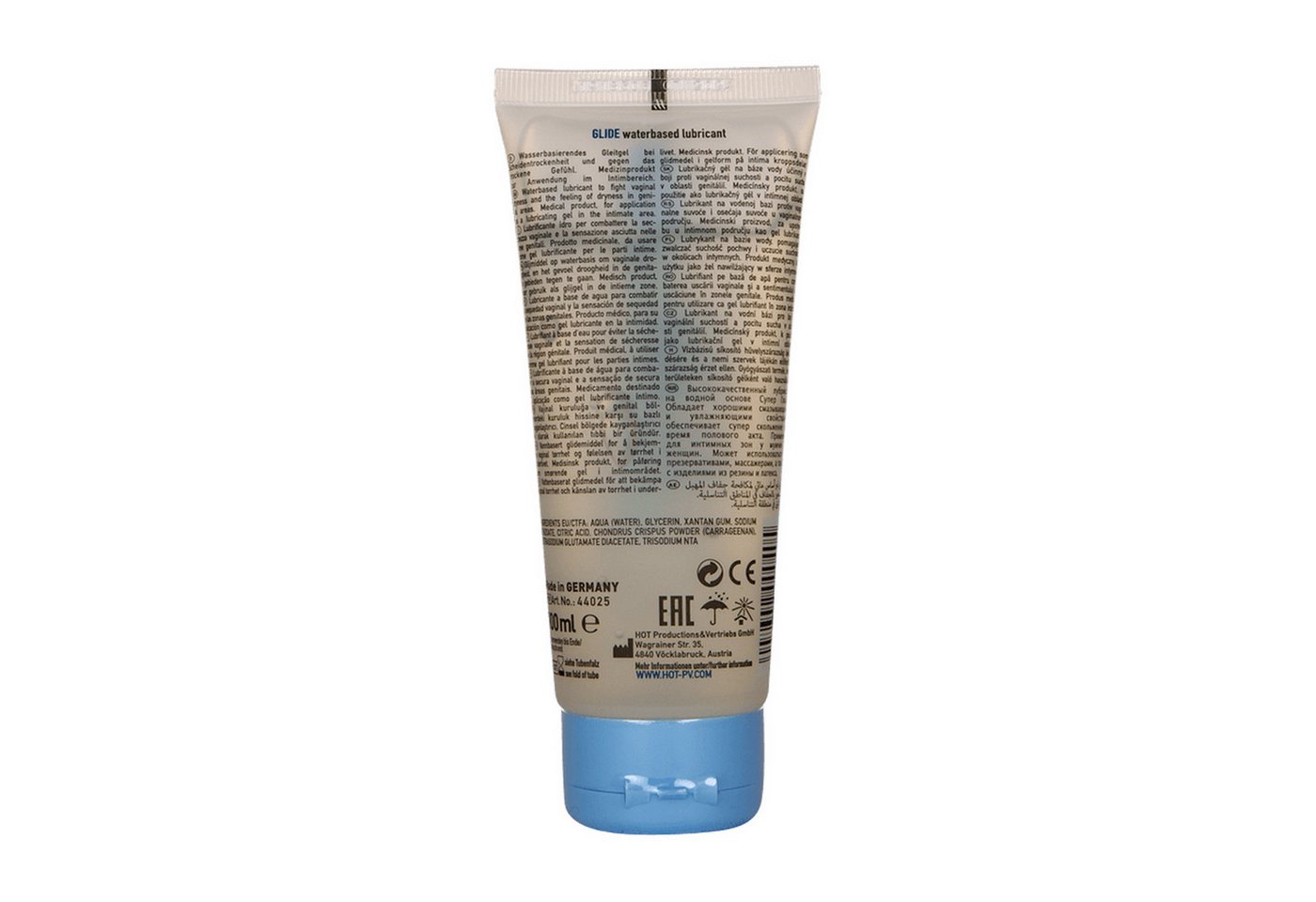 HOT Gleitgel Glide Liquid Pleasure - Wasserbasierte Gleitmittel - 3 fl oz / 100 ml von HOT