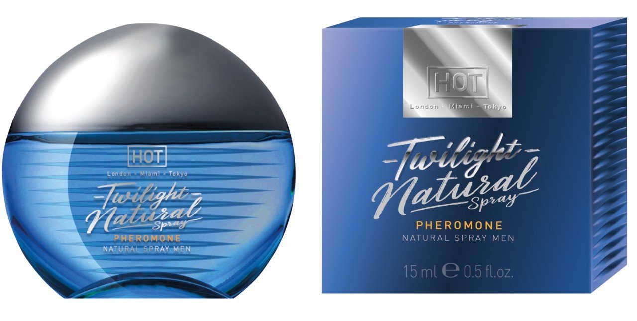 HOT Körperspray 15 ml - HOT Twilight Pheromone Natural Spray men 15ml von HOT