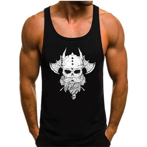 HOTCAT Tank Top Herren Ärmelloses Muskelshirt Fitness Gym Fashion Streetstyle Unterhemd Baumwolle Shirt HOTCAT Tank Top Herren Ärmelloses Muskelshirt Fitness Gym Fashion Streetstyle Unterhemd Baumwolle Shirt von HOTCAT