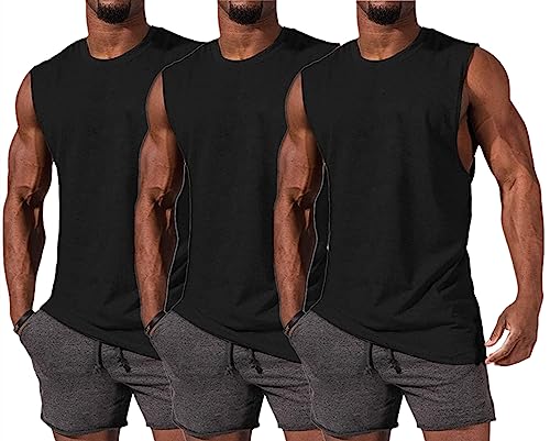 HOTCAT Tank Top Herren Ärmelloses Muskelshirts Gym Sport Unterhemd Männer T Shirt Herren Fitness Weste von HOTCAT