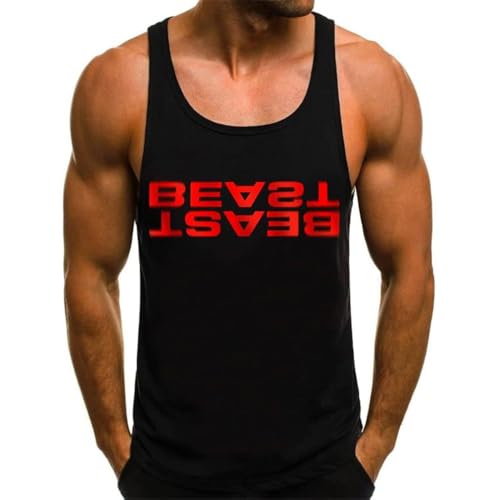 HOTCAT Tank Top Herren Sommer Muskelshirt T-Shirt Ärmellos Weste Muskelshirt Stringer Fitness Tanktop Herren HOTCAT Tank Top Herren Sommer Muskelshirt T-Shirt Ärmellos Weste Muskelshirt Stringer Fitness Tanktop Herren von HOTCAT