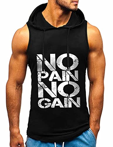 HOTCAT Tank top Herren Muskelshirt Ärmelloser Hoodie Muskelshirt Workout Sport Top Fitness Unterhemden Kapuzenpullover HOTCAT Tank top Herren Muskelshirt Ärmelloser Hoodie Muskelshirt Workout Sport Top Fitness Unterhemden Kapuzenpullover von HOTCAT