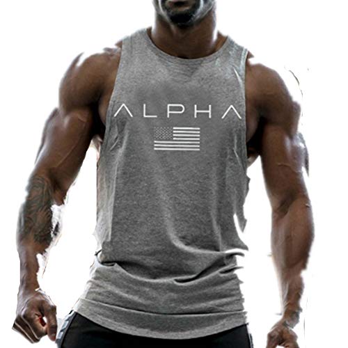 Tank top Herren Bodybuilding Mode Tank Tops Baumwolle Tanktop Herren Ärmelloses Männer Tank Top T-Shirt Sport Fitness Geeignet Für Workout Weste Tank top Herren Bodybuilding Mode Tank Tops Baumwolle Tanktop Herren Ärmelloses Männer Tank Top T-Shirt Sport Fitness Geeignet Für Workout Weste von HOTCAT