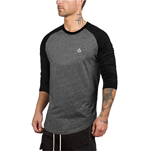 Herren Contrast 3/4 Sleeve Raglan Regular Fit Baseball T-Shirt Herren Raglan Contrast Ls T-Shirt Herren Contrast 3/4 Sleeve Raglan Regular Fit Baseball T-Shirt Herren Raglan Contrast Ls T-Shirt von HOTCAT