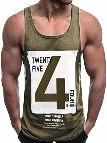 Tank Top Herren Sommer Muskelshirt Tankshirt T-Shirt Ärmellos Weste Muskelshirt Stringer Fitness von HOTCAT