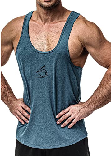 HOTCAT Tank Top Herren Fitness Stringer Schnell trocknende & Funktionelle Herren Sportbekleidung Bodybuilding Trainings Tank Top von HOTCAT