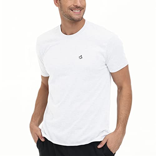 Tshir Herren Kurzärmeliges T-Shirt Mit Rundhalsausschnitt, Klassischer Schnitt, Soft Fitted T-Shirt Fresh Classic Tshirts von HOTCAT