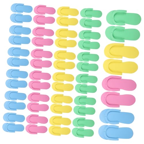 HOUDERCO 12 Paare Maniküre-hausschuhe Anhängerbelüftungen Braut Hausschuhe Damenohrringe Aufblasbarer Verbinder Kühlung Spülbeckenfilter Teil Düse Schnell Trocknendes Handtuch Saftig Eva von HOUDERCO