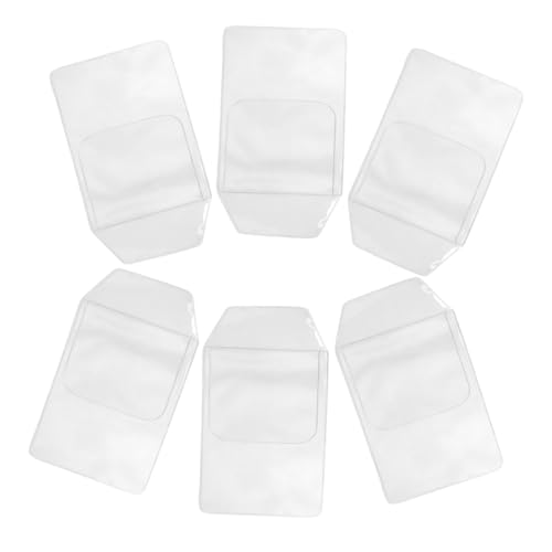 HOUDERCO 6 Stück Teiliges PVC Tasche Transparenter Stift Organizer Hemdtaschenschutz für Ärzte Krankenschwestern Laborkittel Multifunktional Büro Schule HOUDERCO 6 Stück Teiliges PVC Tasche Transparenter Stift Organizer Hemdtaschenschutz für Ärzte Krankenschwestern Laborkittel Multifunktional Büro Schule von HOUDERCO