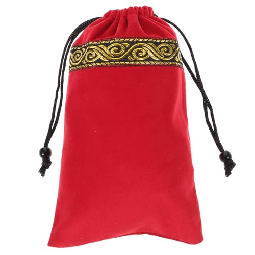 HOUDERCO Kordelzug-Tasche Für Tarotkarten Aufbewahrungstasche Aus Organizer Für Tarotkarten Tasche Für Kleinteile Praktisch Und Vielseitig HOUDERCO Kordelzug-Tasche Für Tarotkarten Aufbewahrungstasche Aus Organizer Für Tarotkarten Tasche Für Kleinteile Praktisch Und Vielseitig von HOUDERCO