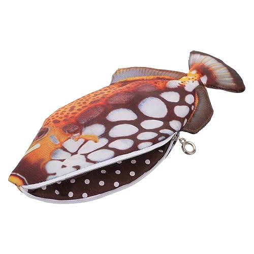 HOUDERCO Kreative Fischform Stiftbehälter Großer Praktischer Stifttasche für Schule Lustiger Einzigartiger Stifthalter für Schreibwaren HOUDERCO Kreative Fischform Stiftbehälter Großer Praktischer Stifttasche für Schule Lustiger Einzigartiger Stifthalter für Schreibwaren von HOUDERCO