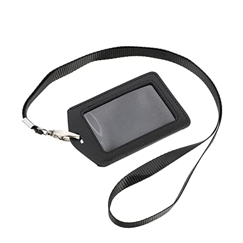 HOUDERCO Namenskartenhalter Mitarbeiter Id Karten Mit Schwarzem Umhängeband Pu HOUDERCO Namenskartenhalter Mitarbeiter Id Karten Mit Schwarzem Umhängeband Pu von HOUDERCO