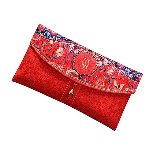 HOUDERCO Rote Umschläge für Geldgeschenke Traditionelle Chinesische Hochzeitsaccessoires Design für Brautduschengeschenke und Feiern Perfektes von HOUDERCO