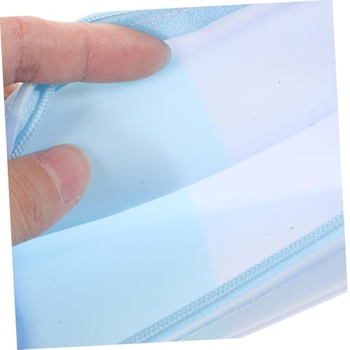 HOUDERCO Silikon Federmäppchen Candy Color Große Kapazität Weich Strapazierfähig Schüler Stifteetui Mäppchen Organizer Leicht Tragbar Hellblau HOUDERCO Silikon Federmäppchen Candy Color Große Kapazität Weich Strapazierfähig Schüler Stifteetui Mäppchen Organizer Leicht Tragbar Hellblau von HOUDERCO