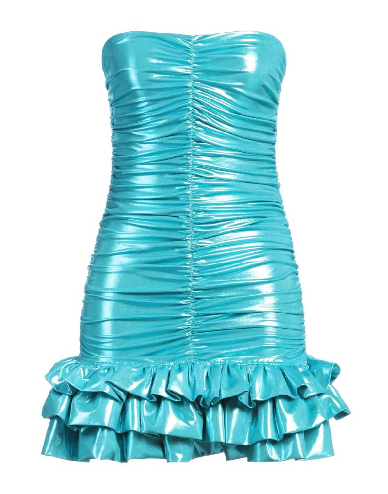 HOUSE OF AMEN Mini-kleid Damen Tūrkis von HOUSE OF AMEN