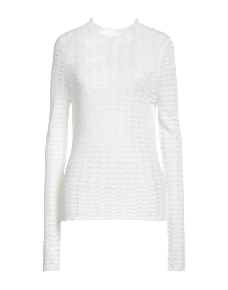 HOUSE OF DAGMAR Rollkragenpullover Damen Weiß von HOUSE OF DAGMAR