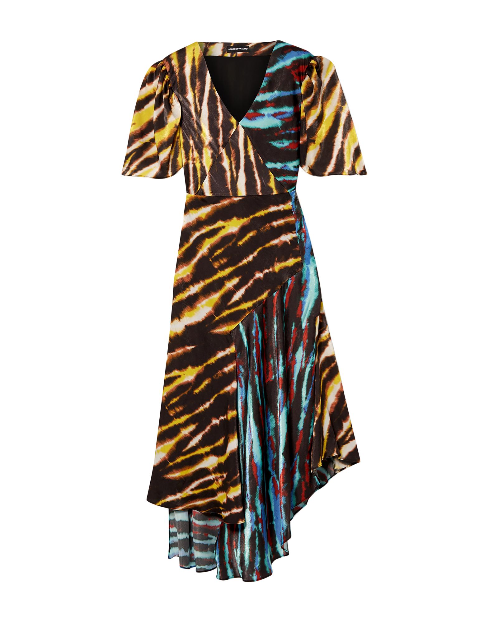 HOUSE OF HOLLAND Midi-kleid Damen Schwarz HOUSE OF HOLLAND Midi-kleid Damen Schwarz von HOUSE OF HOLLAND