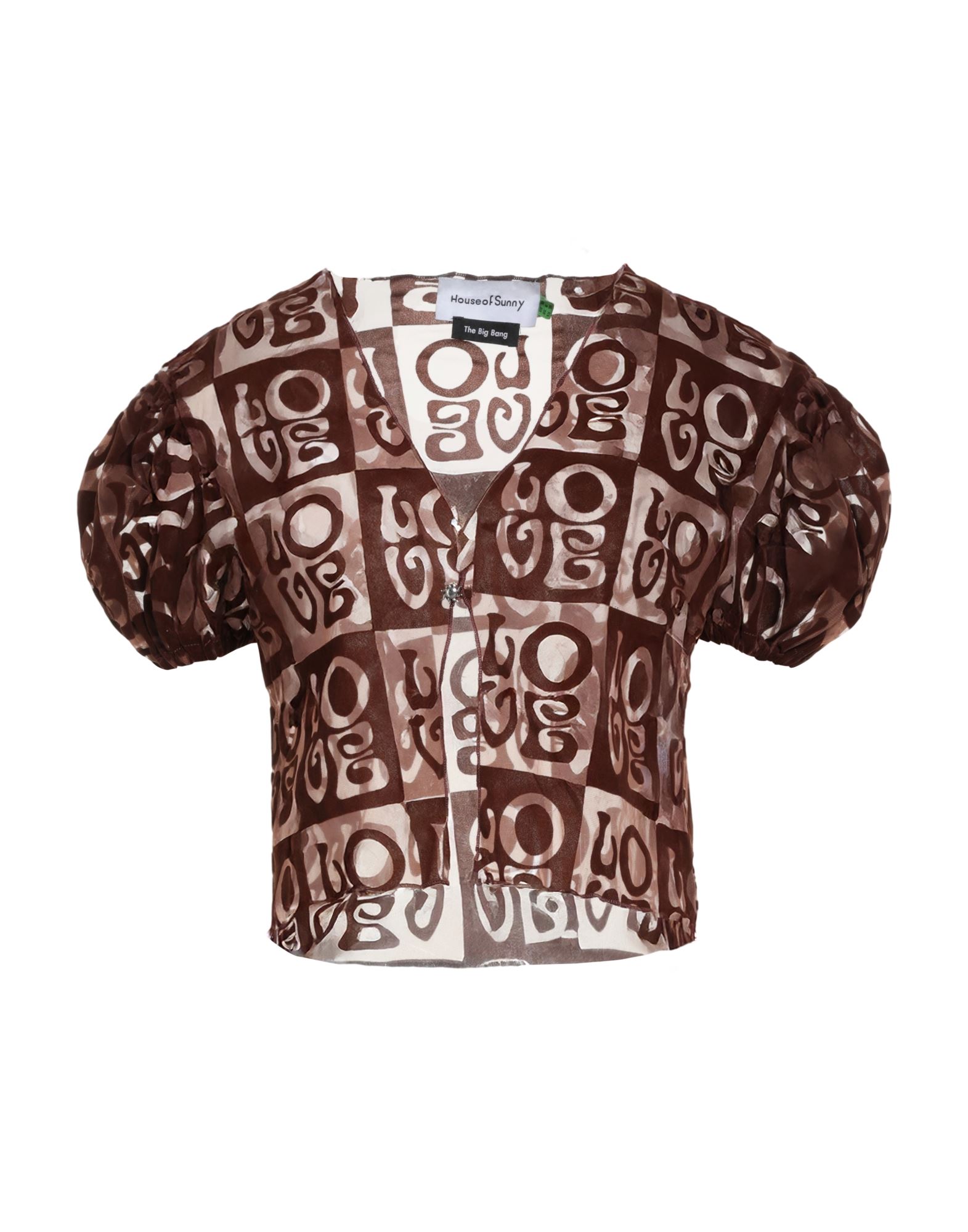 HOUSE OF SUNNY Hemd Damen Braun von HOUSE OF SUNNY