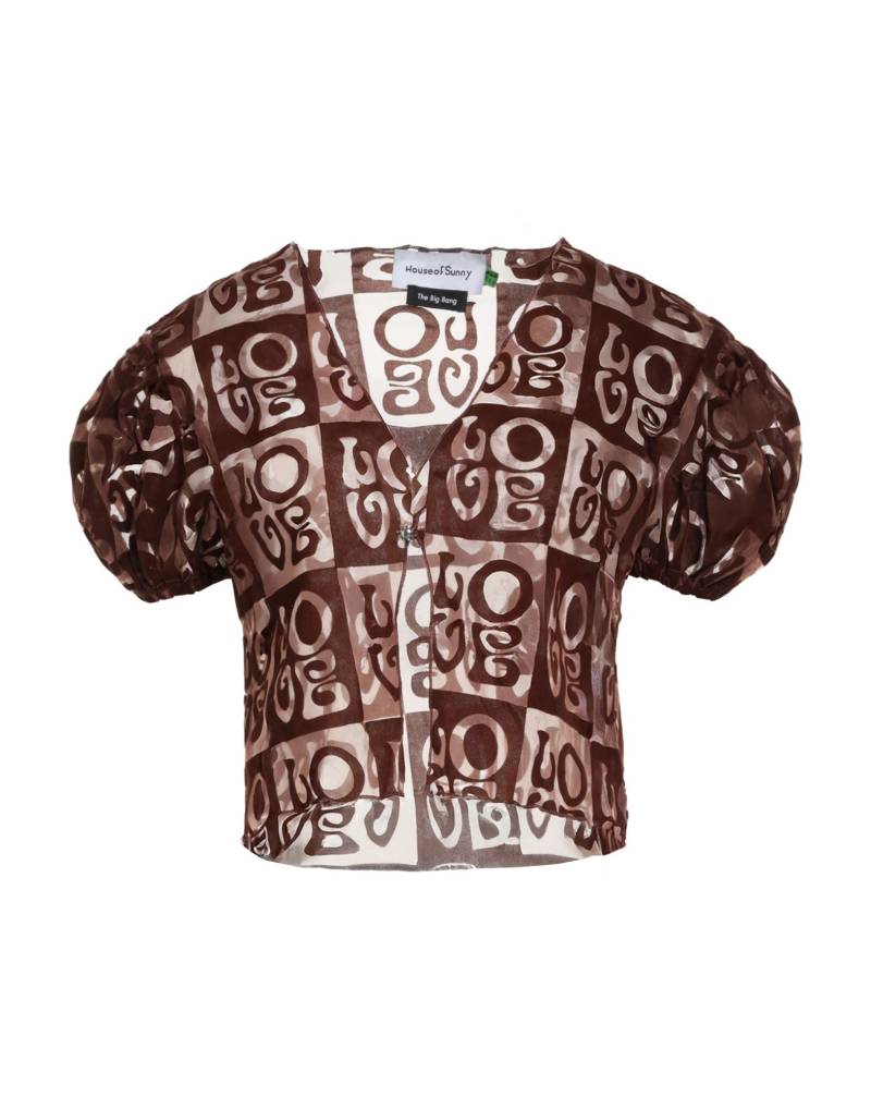 HOUSE OF SUNNY Hemd Damen Braun von HOUSE OF SUNNY