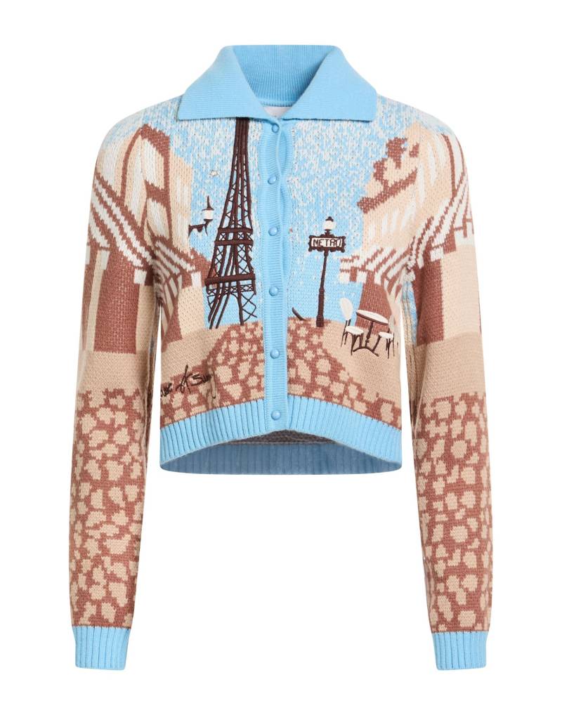 HOUSE OF SUNNY Strickjacke Damen Azurblau von HOUSE OF SUNNY