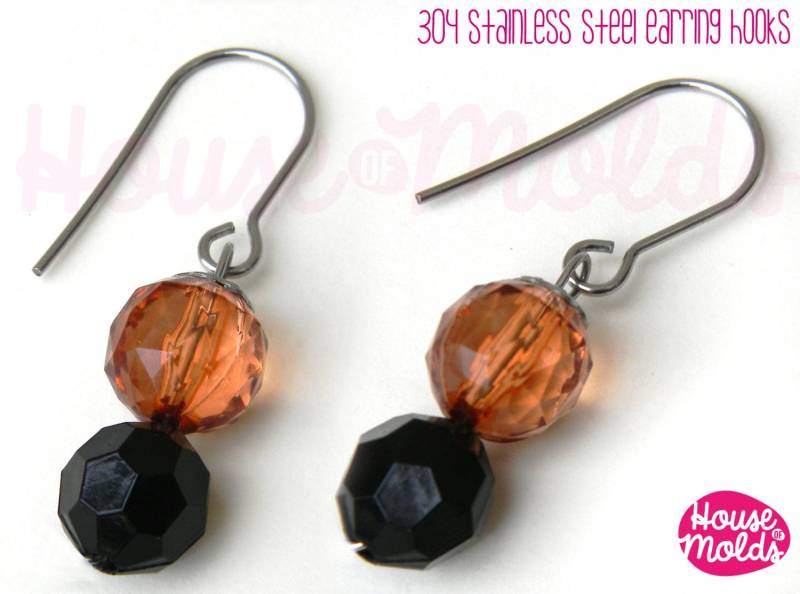 Edelstahl Ohrhaken 11 Mm X 20 -Modernes Design Sehr Einfach Zu Bedienen von HOUSEOFMOLDS