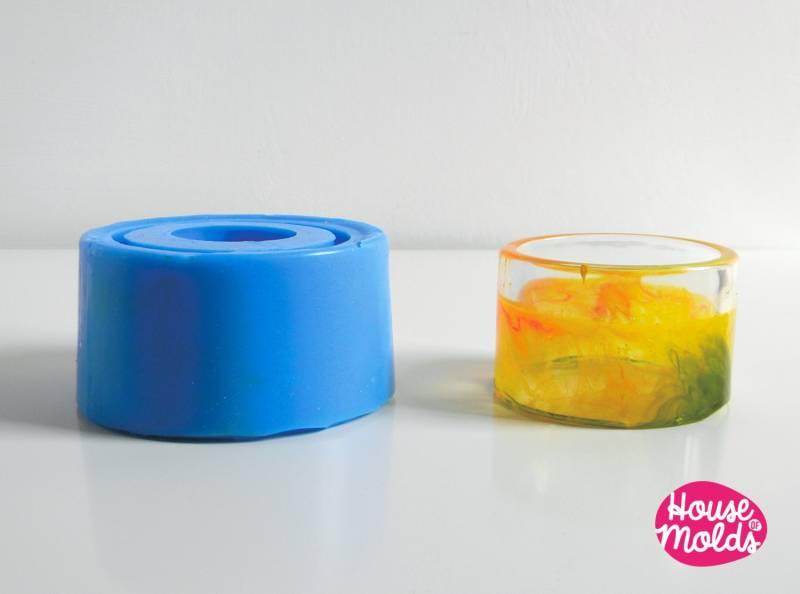 Hohe Schlichte Armreif Silikonform 4, 9 cm Hoch, 6, 6 Innendurchmesser, Flexible Für Harzarmreif, Armreifenhersteller von HOUSEOFMOLDS