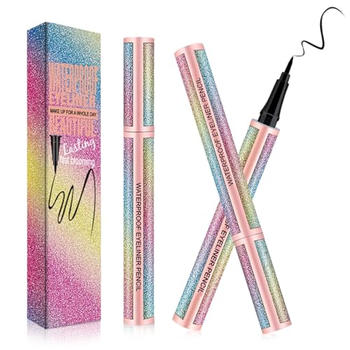 HOUSN Eyeliner Wasserfest, Flüssig Eyeliner Schwarz, Liner Perfect Slim Schwarz mit Filzstift-Spitze, Extremer Haltbarkeit Eye liner von HOUSN