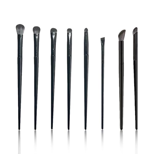 Make Up Pinsel,Lidschatten Pinselset,Lidschattenpinsel,8-Teiliges Professionelles LidschattenpinselSet,Eyeliner MüHelos Verblenden Und Ein Exquisites,Dreidimensionales Augen-Make-Up Kreieren von HOUSN