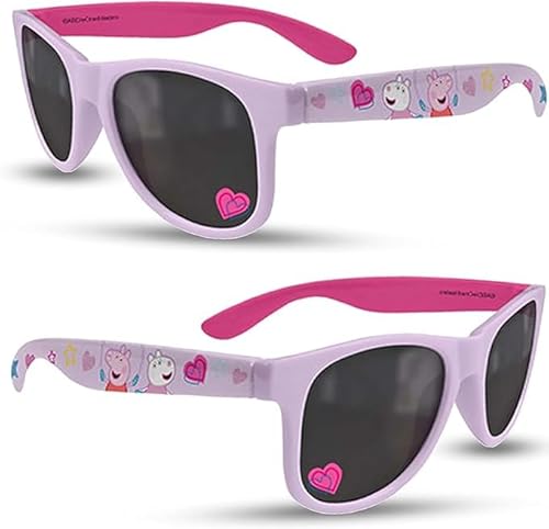 HOVUK® Kinder-Sonnenbrille für Mädchen, Motiv: Disney, Frozen, LOL, Kätzchen, Minnie Maus, ab 3 Jahren, Minnie Maus (rosa Rahmen), von HOVUK