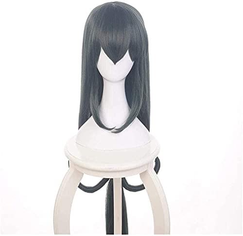 HOWGARI Anime Coser Wig Anime Cosplay Perücke My Hero Academia Asui Tsuyu Frapppy Fair Halloween Party Karneval Wig Wig Fans Geschenk von HOWGARI