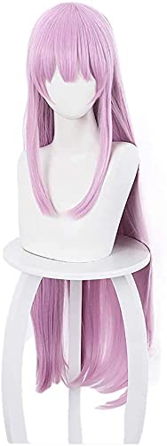 HOWGARI Anime Coser Wig Hina Cosplay Perücke Frauen Rosa Lila 35 Zoll Kostüm Synthetik Direct Wigs + Perücke von HOWGARI