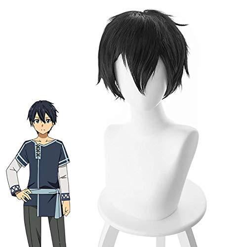 HOWGARI Anime Coser Wig Perücken Cosplay Anime Cosplay, Sao Kirigaya Kazuto KIRAITO COSPLOPL WIG mit Perücke gratis (Farbe: 1) von HOWGARI
