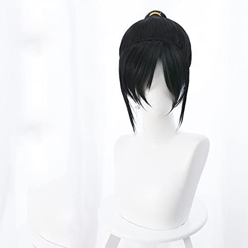 HOWGARI Anime Coser Wig Ralph Brecht das Wrack des Internet- It Ralph 2 Vanellope Black Cosplay Wig Halloween Cosplay Prop No Candy + Perücke Cap von HOWGARI