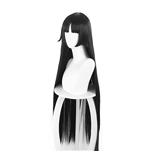 HOWGARI Anime Coser Wig Spiel Arnights Gladiia Cosplay Perücke Lang Gerade Blau Hellblau Perücke Grau Kunsthaare Halloween Party Weihnachten (Motiv: Saga) von HOWGARI