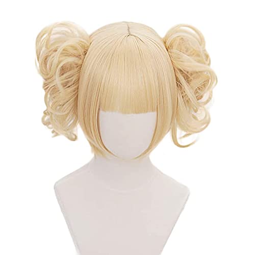HOWGARI Wig Anime Cosplay Anime Cosplay Perücken for Cosplay Perücken for Halloween Kostüm Frauen Mädchen Kunsthaar Blonde Perücken von HOWGARI