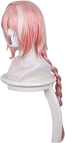 HOWGARI Wig Anime Cosplay Anime Fate/Apocrypha Rider Astolfo Perücke Cosplay Kostüm Fate Go Männer & Frauen Lange Synthetische Haare Halloween Party Rollenspiele Perücken KEEBON von HOWGARI